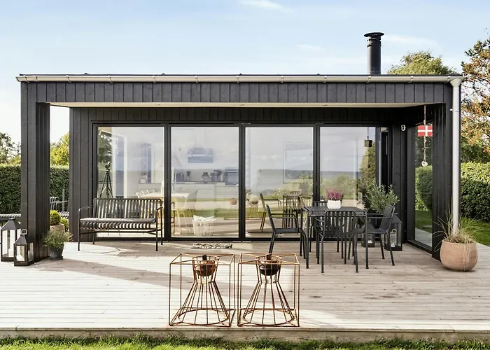 Modern Summer House At Saksild